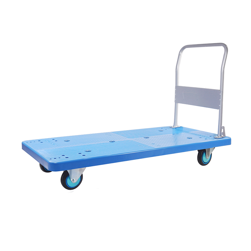 Single-Layer Plastic Hand Trolley -PLA400Y