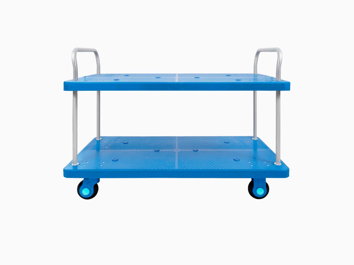 Double-Layer Plastic Hand Trolley-PLA400-T2-D