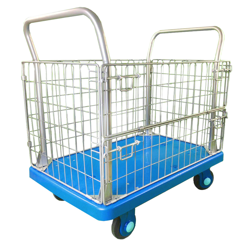 Wire Mesh Cage Trolley-PLA400-AM1