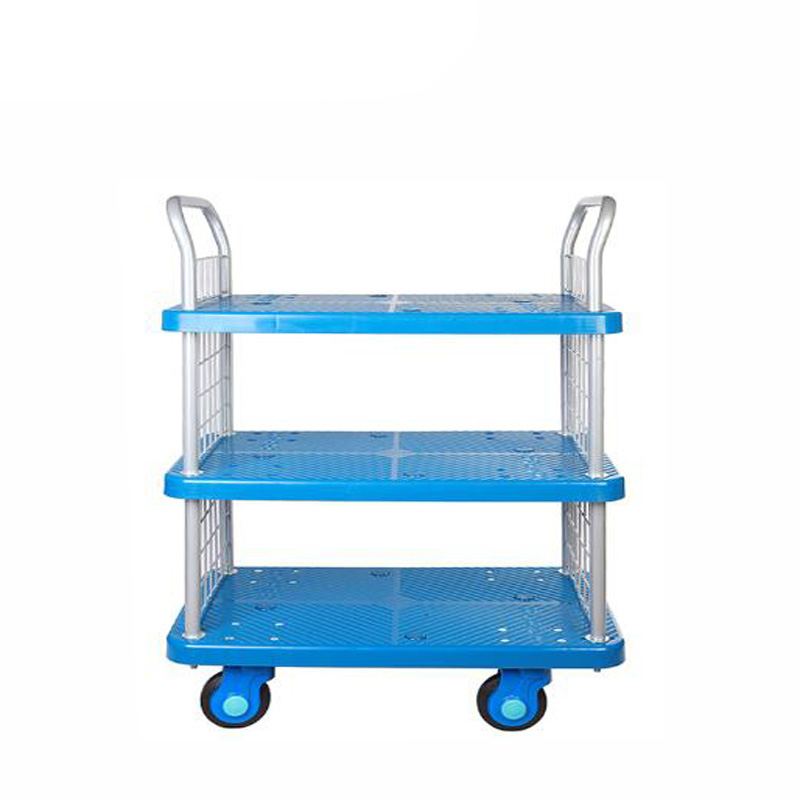 Triple-Layer Plastic Hand Trolley-PLA250-T3-SC