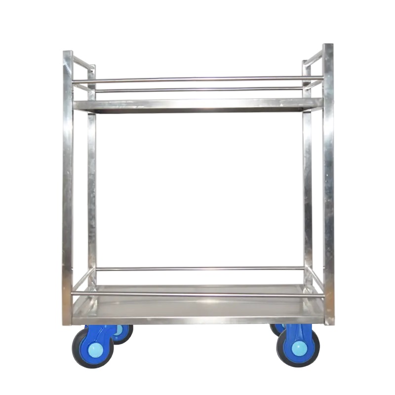 Stainless Steel Hand Trolley-ST250-T2-HL2-D